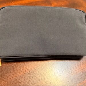 Black Travel Pouch or Makeup Bag my Ampere